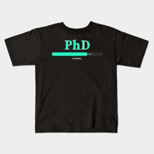 Phd Graduate Kids T-Shirt